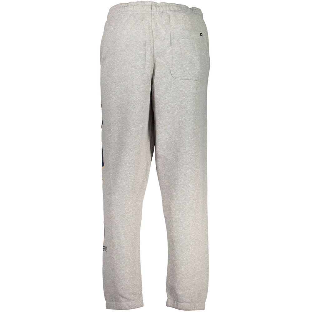 Vans Grigio Cotton Men Sports Trouser