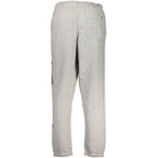 Vans Grigio Cotton Men Sports Trouser