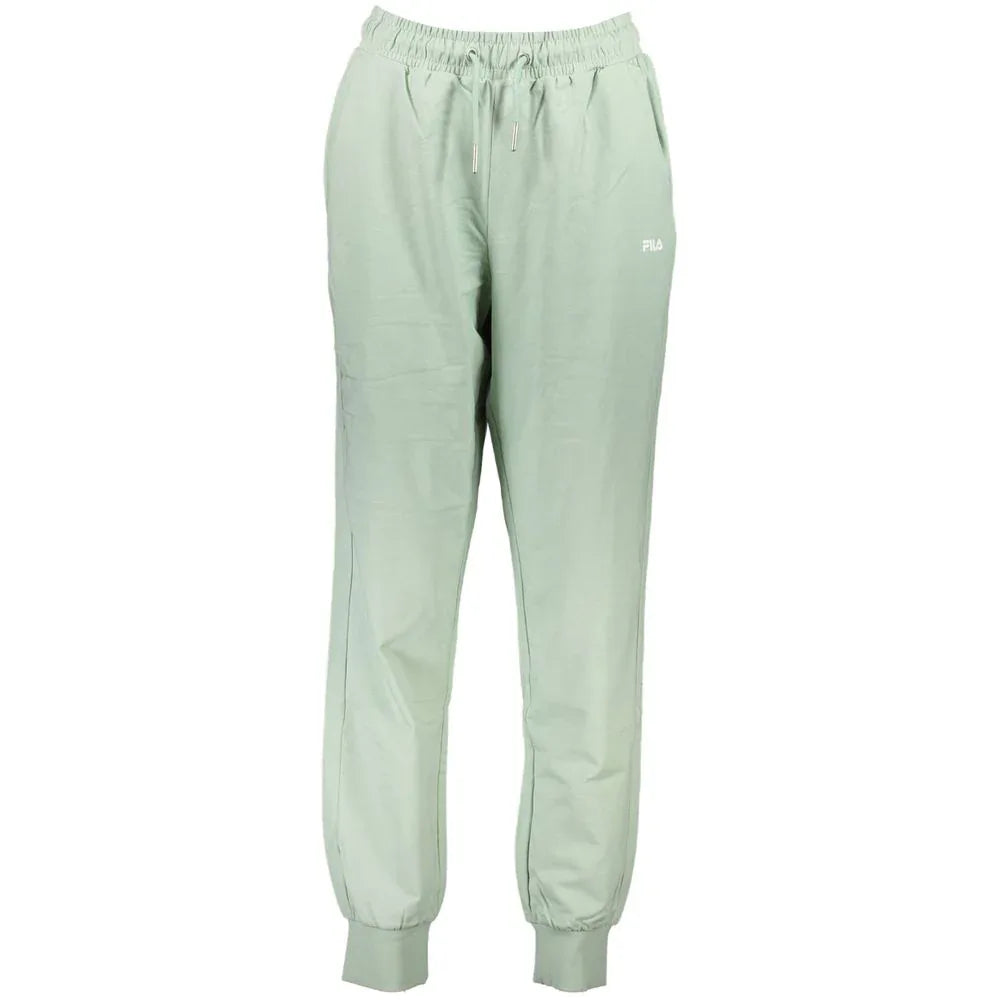 Fila Verde Cotton Women's Track Pant - Zeiniez