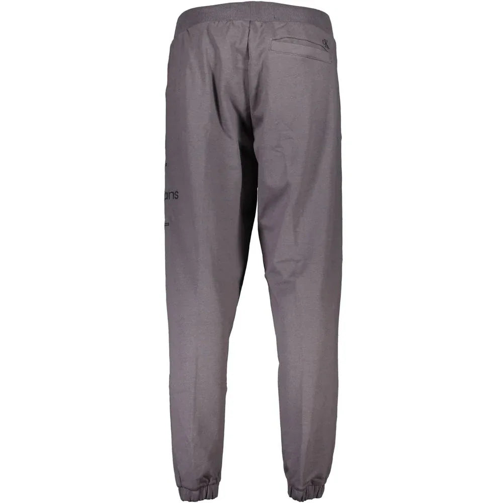 Calvin Klein Grigio Cotton Men's Sweatpant - Zeiniez