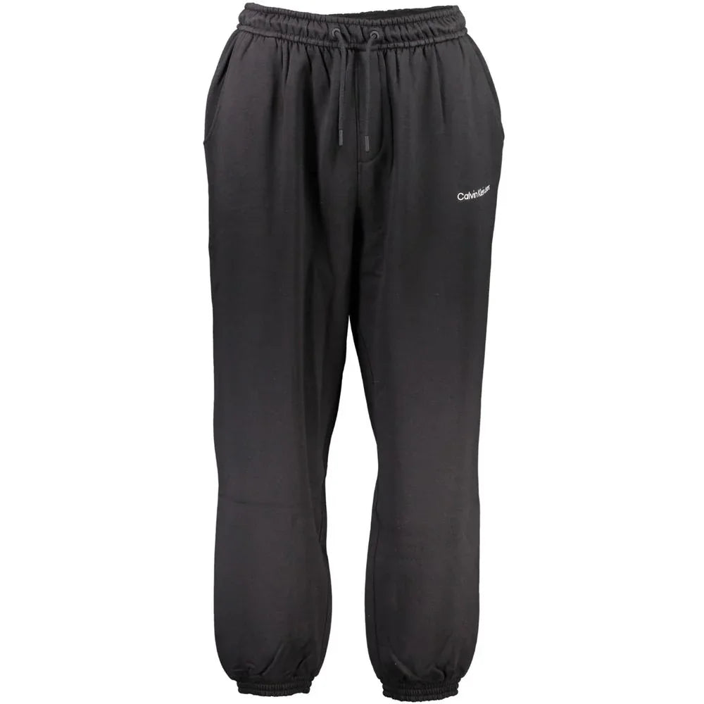 Calvin Klein Black Cotton Men's Sweatpant - Zeiniez