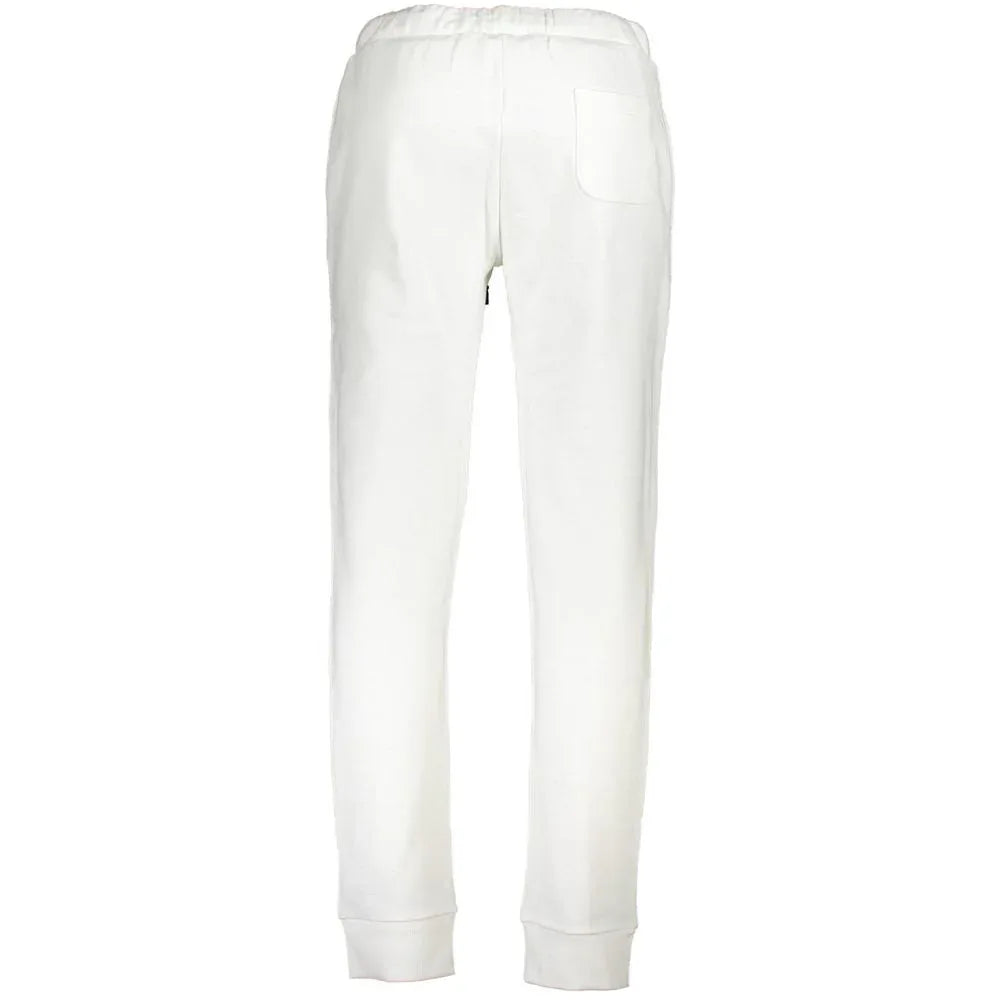 La Martina White Cotton Men's Track Pant - Zeiniez