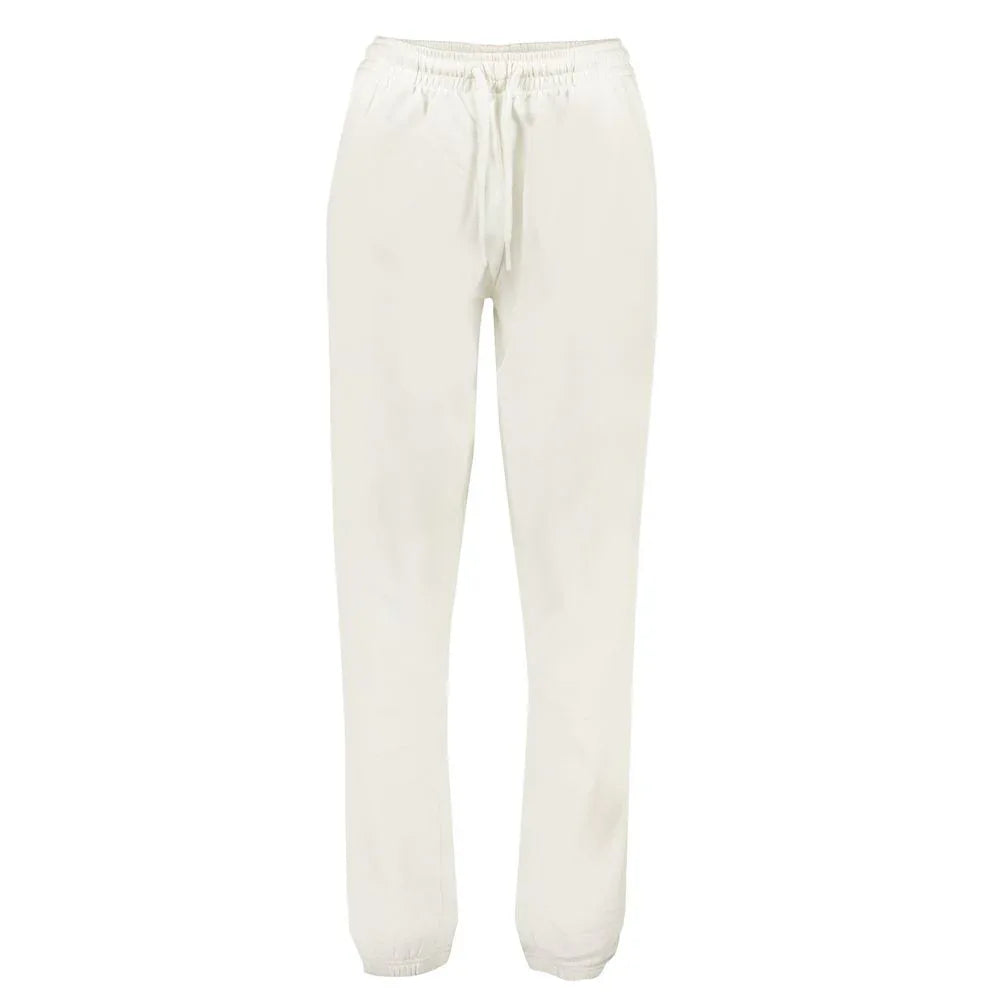 North Sails White Cotton Women's Track Pant - Zeiniez