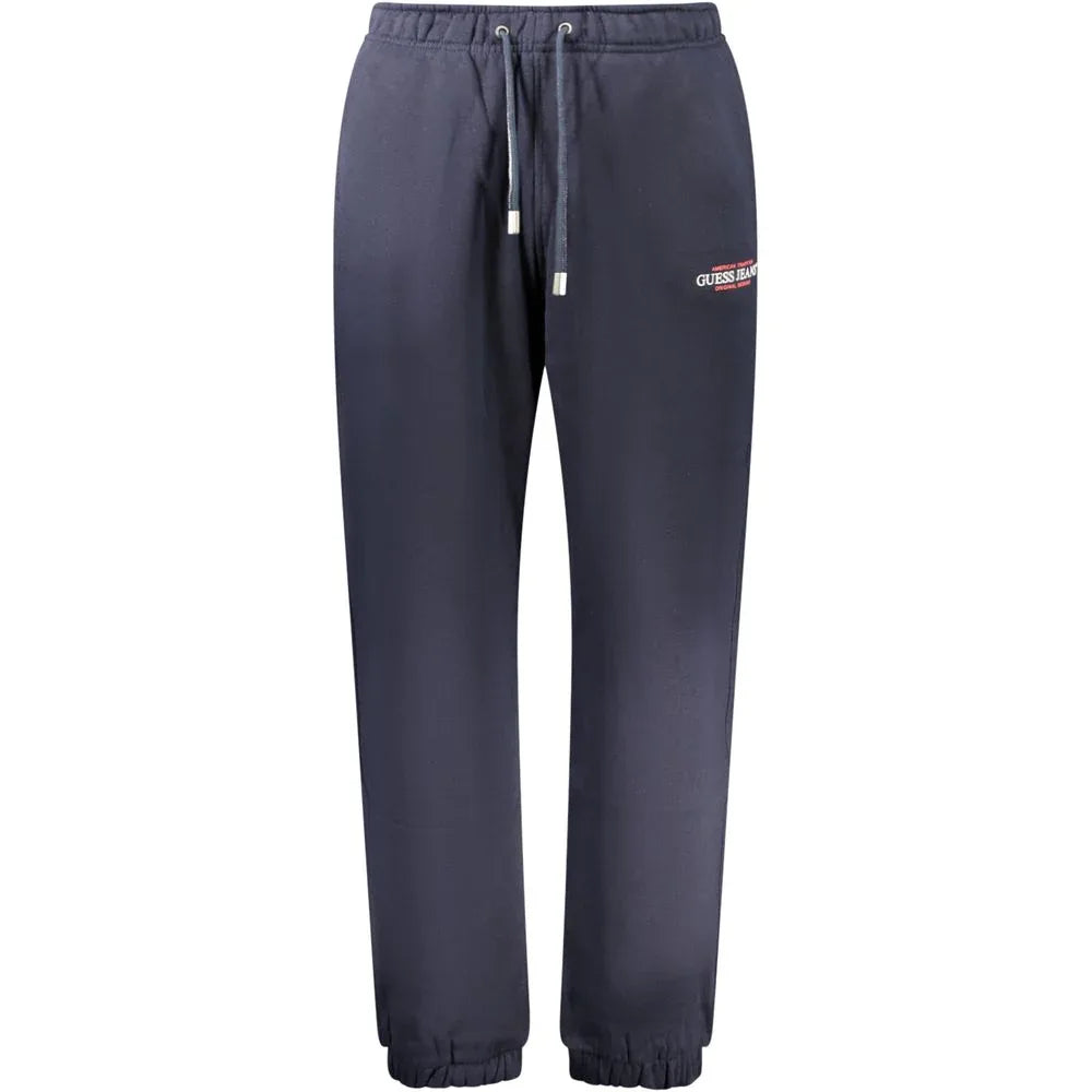 Guess Jeans Blue Cotton Men's Track Pant - Zeiniez