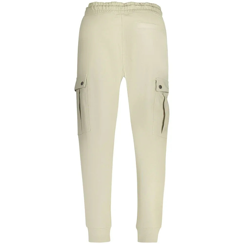 Hugo Boss Beige Cotton Men's Sweatpant - Zeiniez