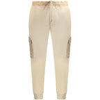 Hugo Boss Beige Cotton Men's Jogger Trouser - Zeiniez