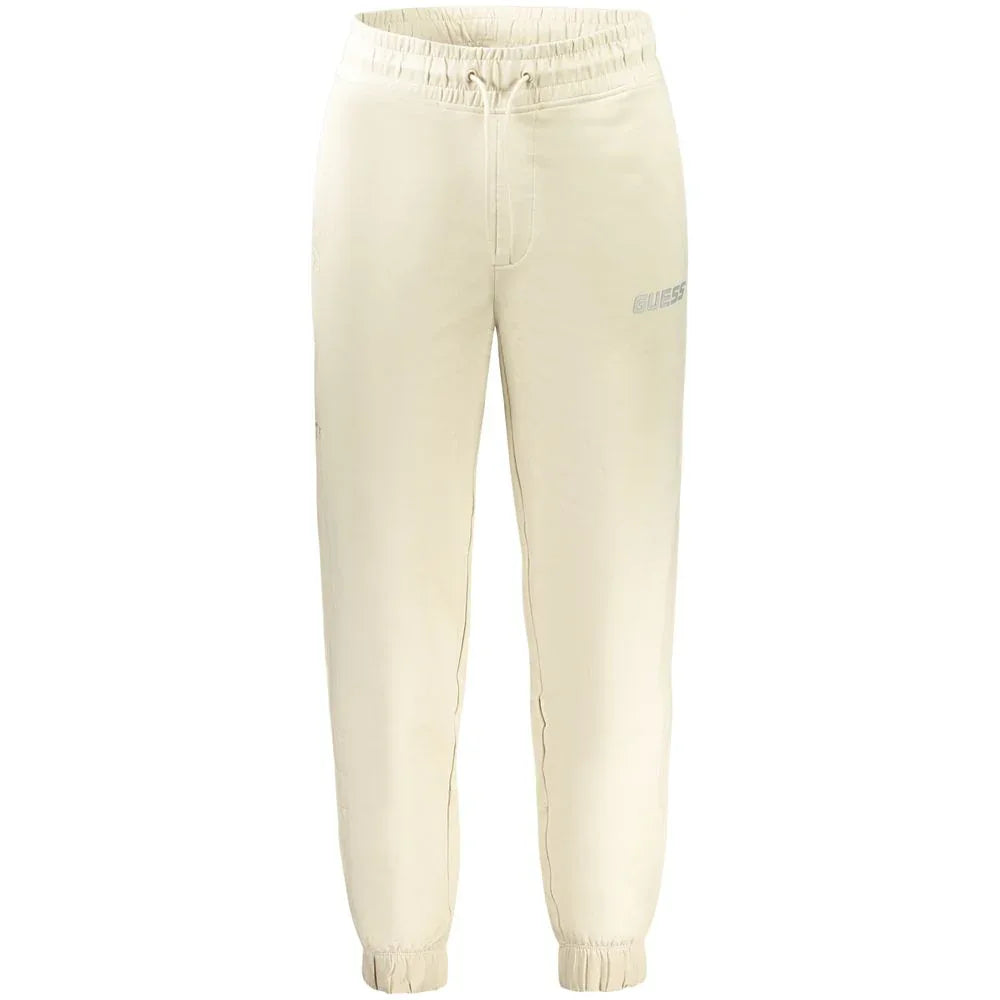 Guess Jeans Beige Cotton Men's Sweatpant - Zeiniez