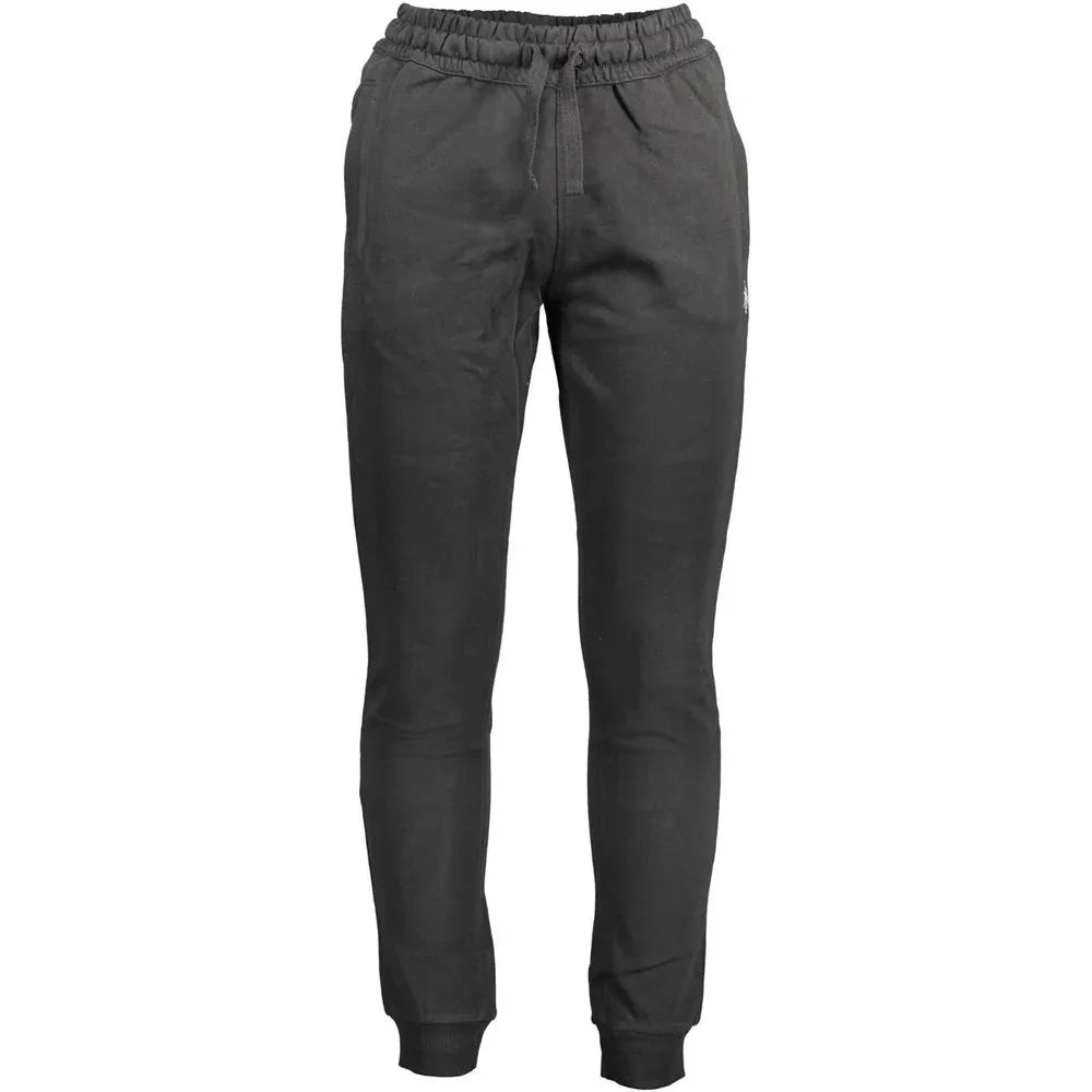 U.S. POLO ASSN. Black Cotton Men's Sweatpant - Zeiniez