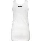 Cavalli Class White Cotton Women Tank Top - Zeiniez