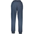 La Martina Blue Cotton Men Sweatpants - Zeiniez
