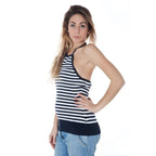 Datch Blu Cotton Women Tank Top - Zeiniez