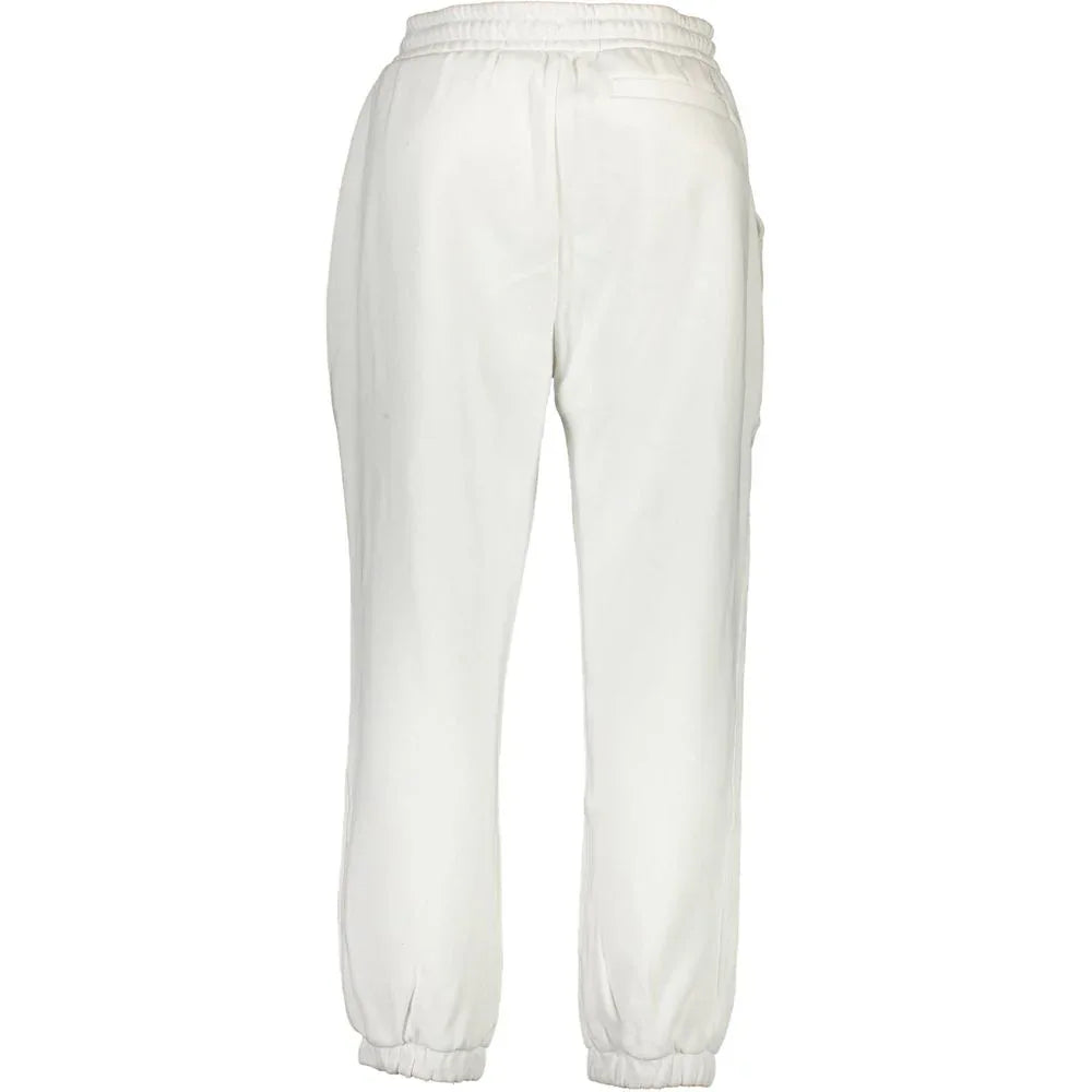 Calvin Klein White Cotton Men's Sweatpant - Zeiniez