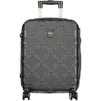 Laura Biagiotti Black Polyurethane Women's Travel Bag