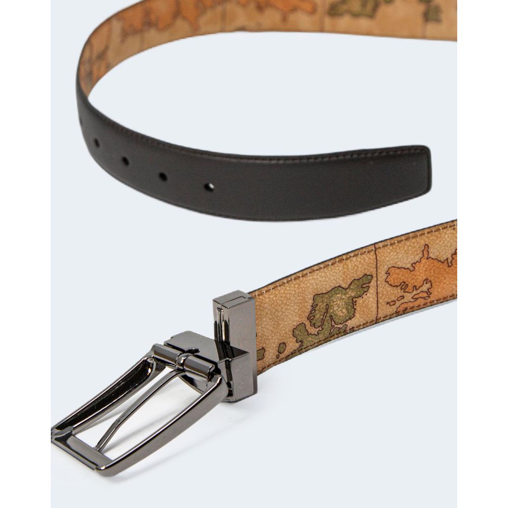 Alviero Martini Prima Classe Brown Leather Regular Belt - Zeiniez
