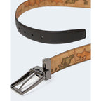 Alviero Martini Prima Classe Brown Leather Regular Belt - Zeiniez
