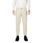 Borghese Beige Nylon Casual Pants - Zeiniez