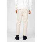 Borghese Beige Nylon Casual Pants - Zeiniez
