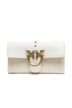 PINKO White Leather One Simply Love Mini Bag - Zeiniez