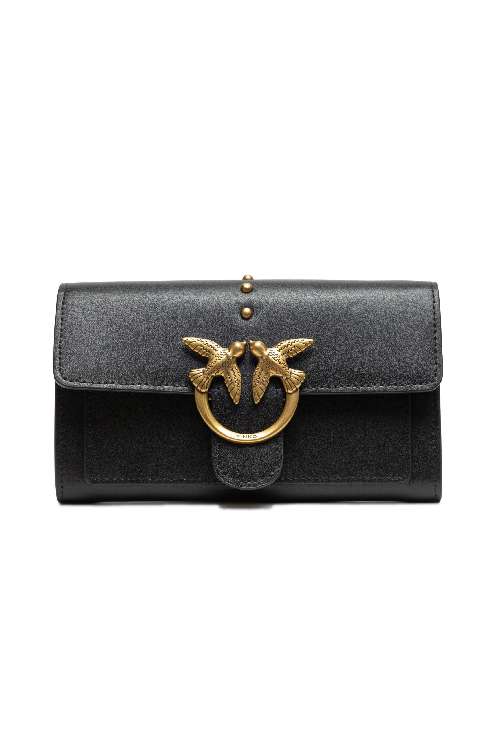 PINKO Black Mini Love Bag One Simply - Zeiniez