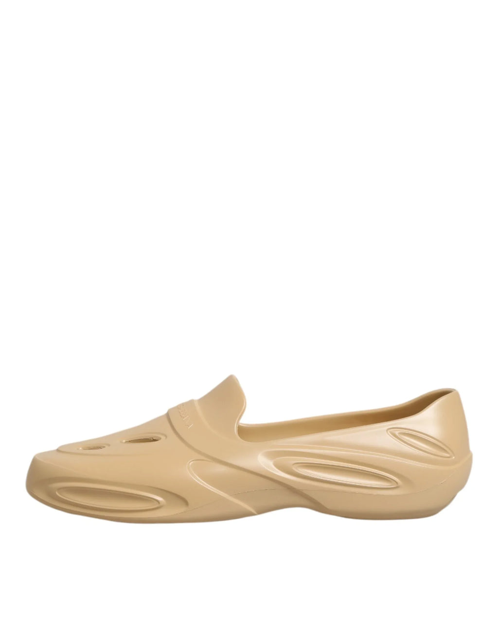 Dolce & Gabbana Beige Rubber Slides Low Top Sneakers Shoes - Zeiniez