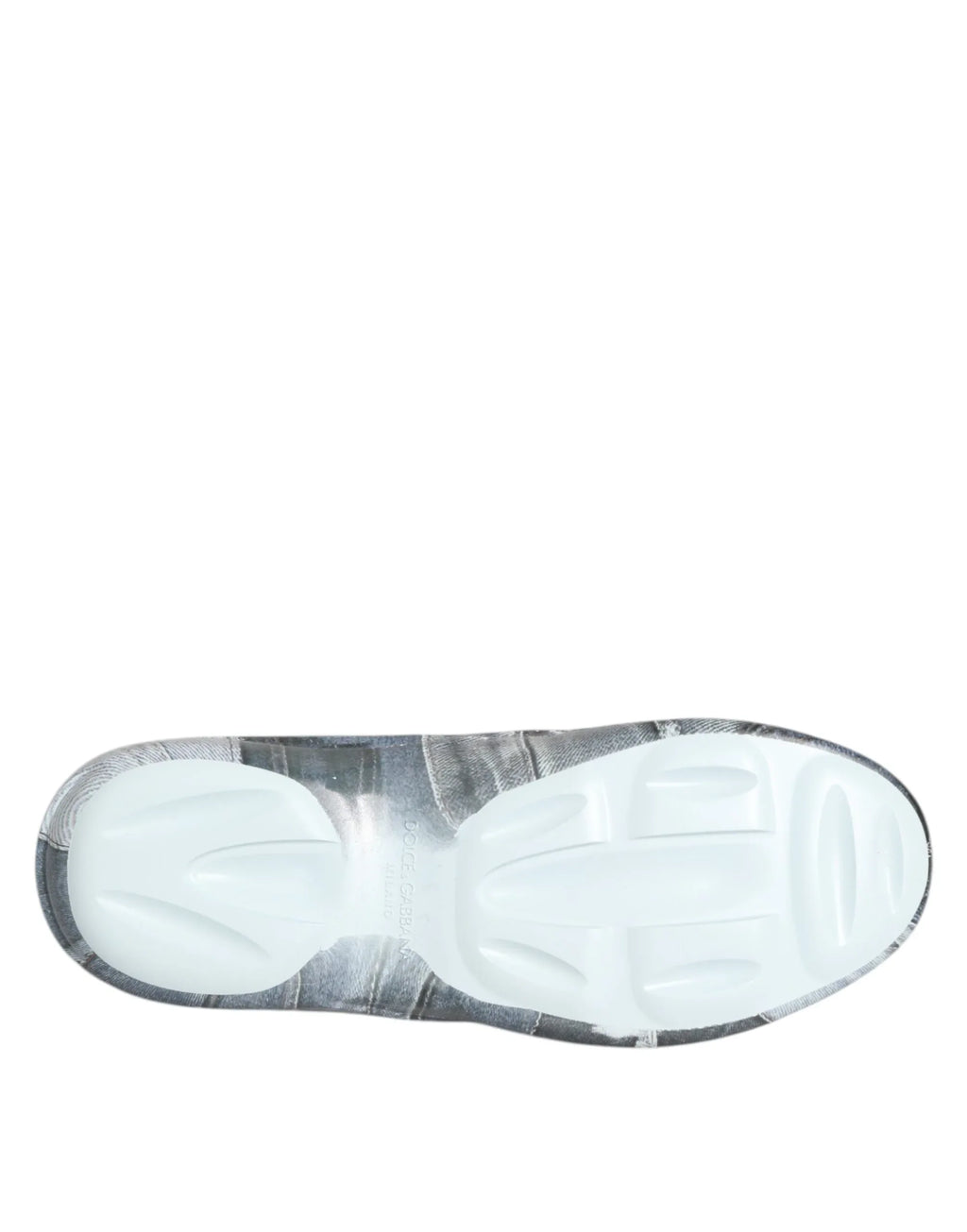 Dolce & Gabbana Multicolor Rubber Men Low Top Sneakers Shoes - Zeiniez