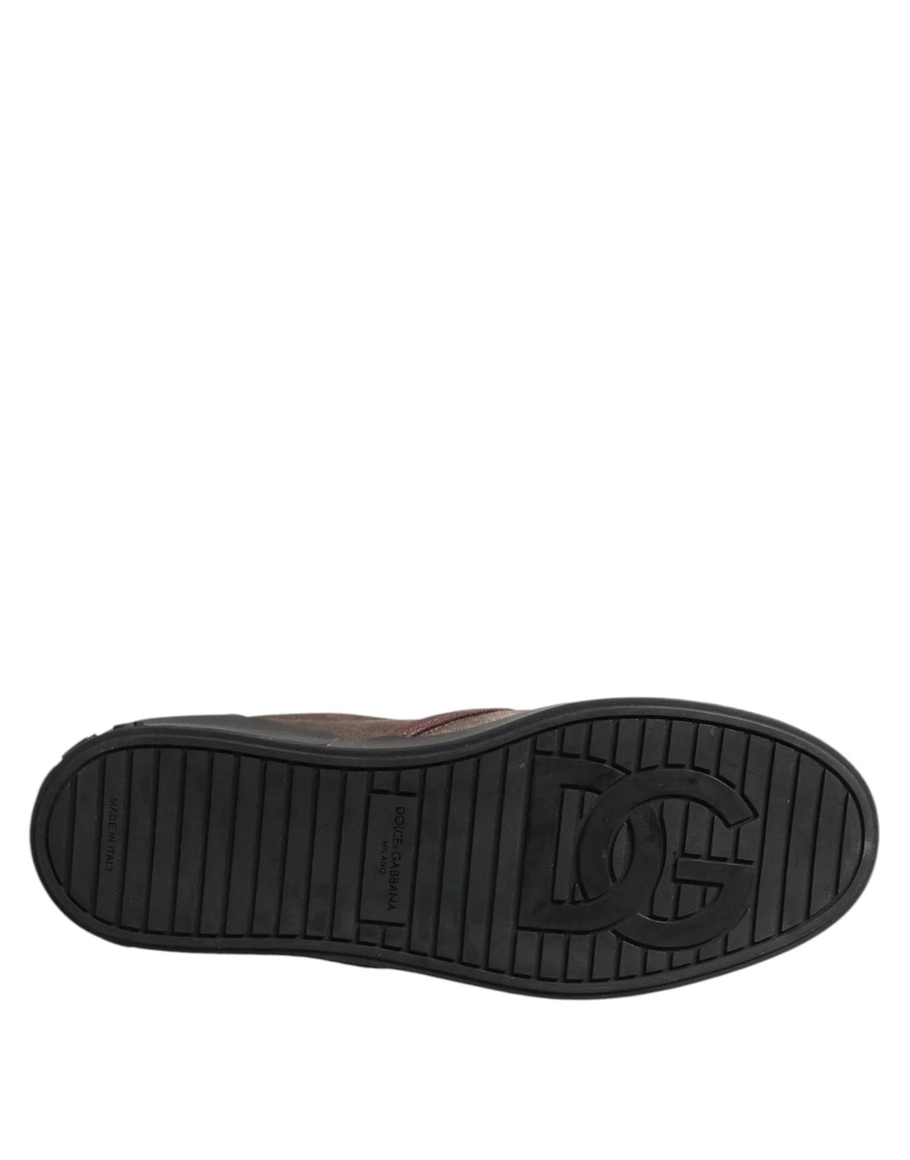 Dolce & Gabbana Multicolor Cotton Low Top Slip On Men Sneakers Shoes - Zeiniez