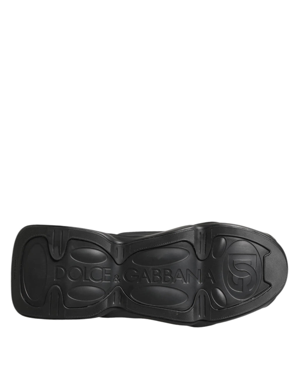 Dolce & Gabbana Black Lace Up Wave Low Top Men Sneaker Shoes - Zeiniez