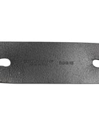 Dolce & Gabbana Black Double Strap Leather Silver Buckle Belt - Zeiniez