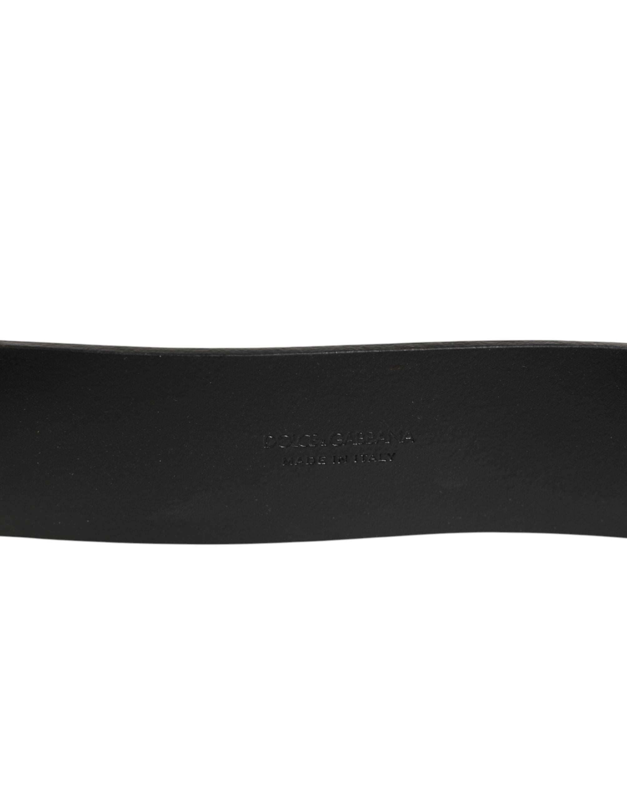 Dolce & Gabbana Brown Classic Gold Metal Logo Buckle Men  Belt - Zeiniez