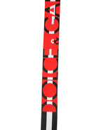 Dolce & Gabbana Black White Striped Logo Metal Buckle Belt - Zeiniez