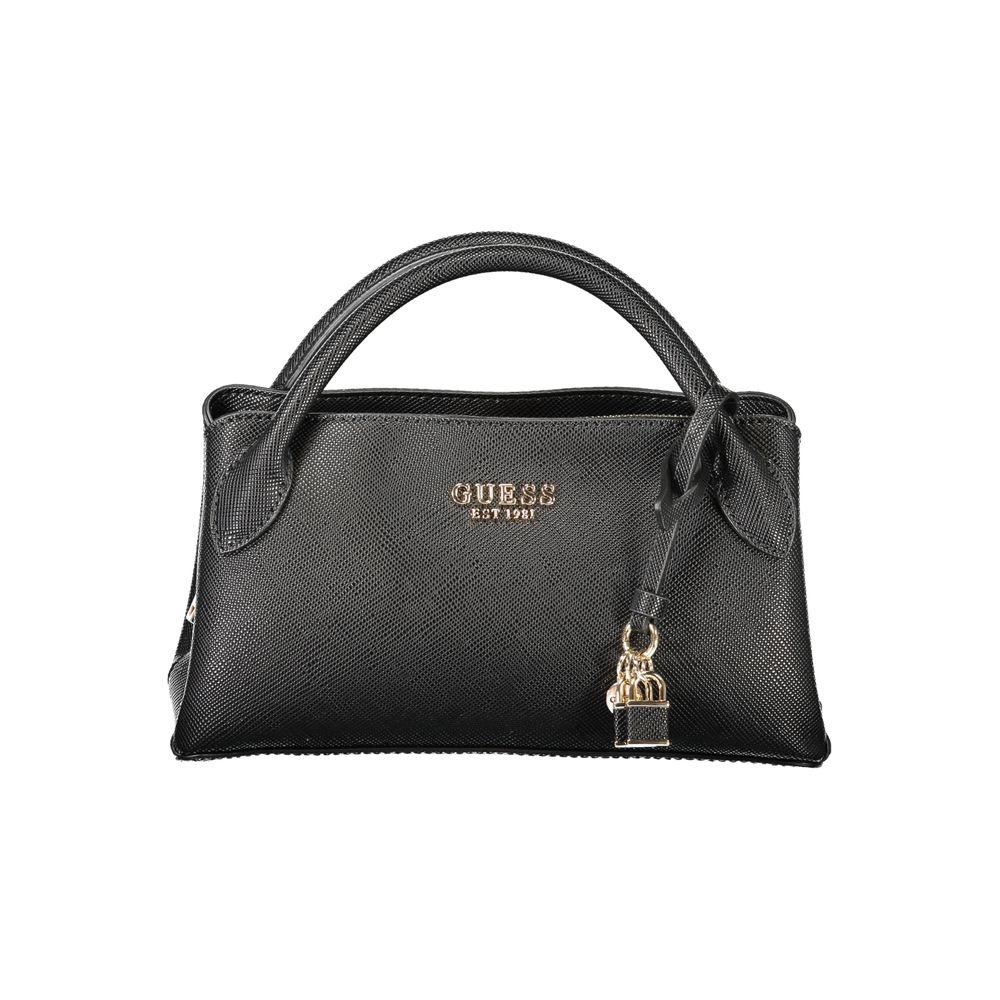 Guess Jeans Black Polyurethane Women Handbag - Zeiniez