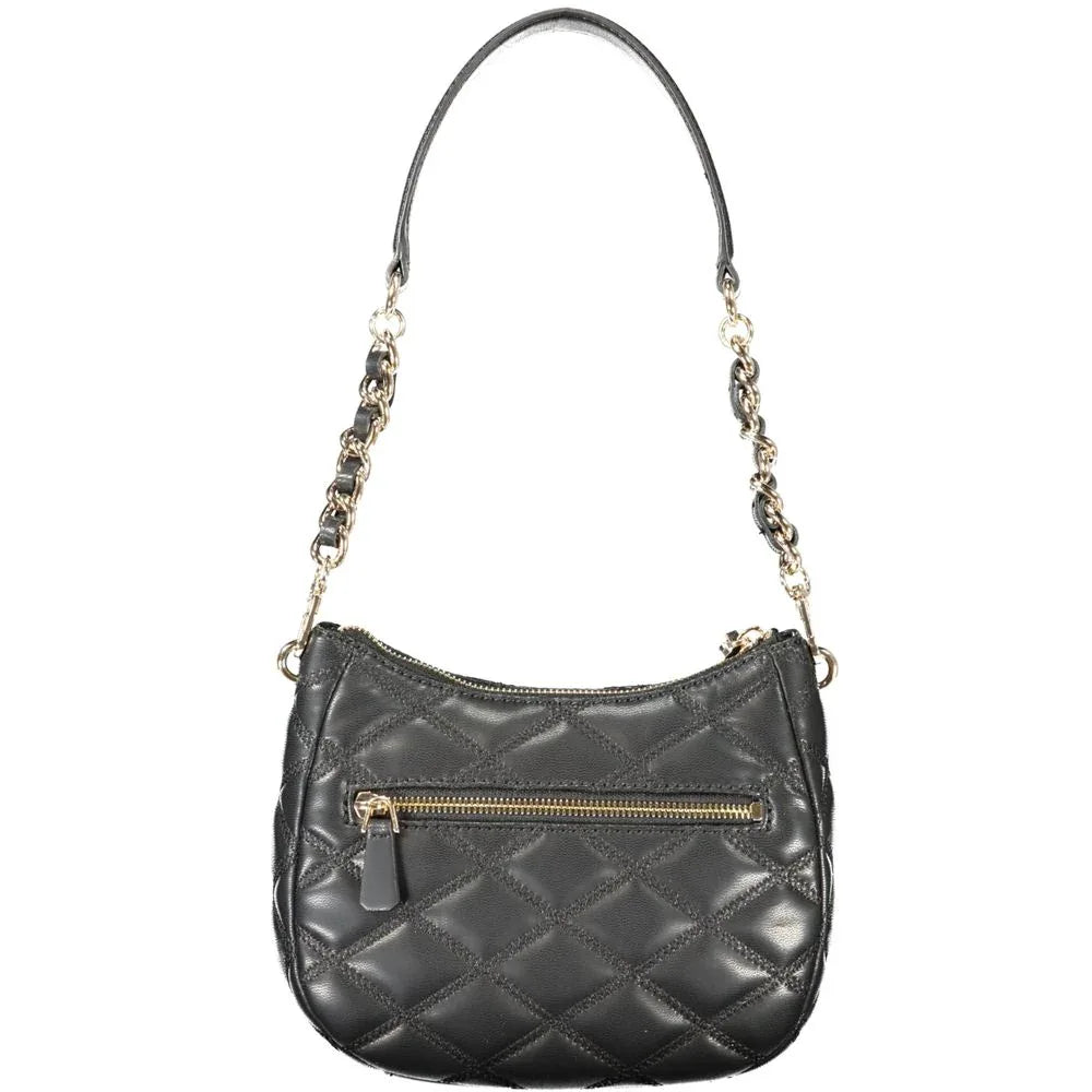 Guess Jeans Black Polyurethane Women Handbag - Zeiniez