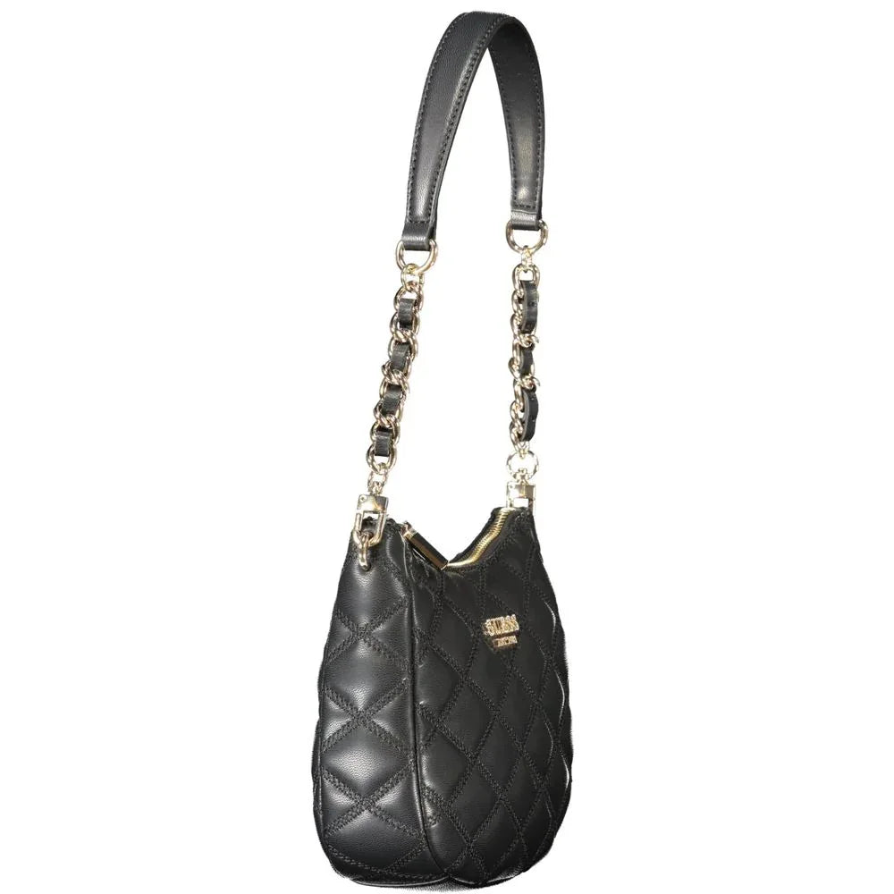 Guess Jeans Black Polyurethane Women Handbag - Zeiniez