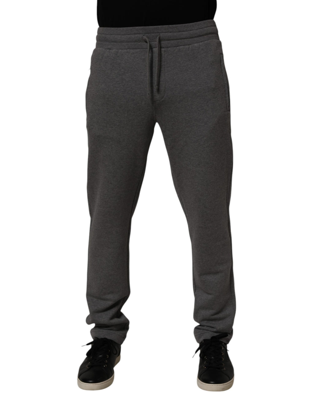 Dolce & Gabbana Gray Cotton Jogger Sweatpants Trouser Pants