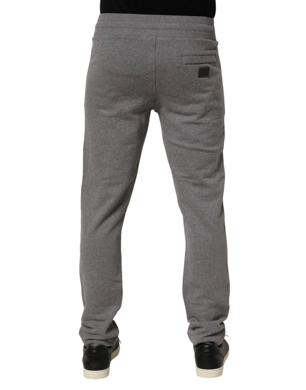 Dolce & Gabbana Cotton Jogger Sweatpants Trouser Gray - Zeiniez
