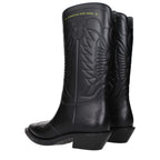 Christian Dior Black Cotton Boots
