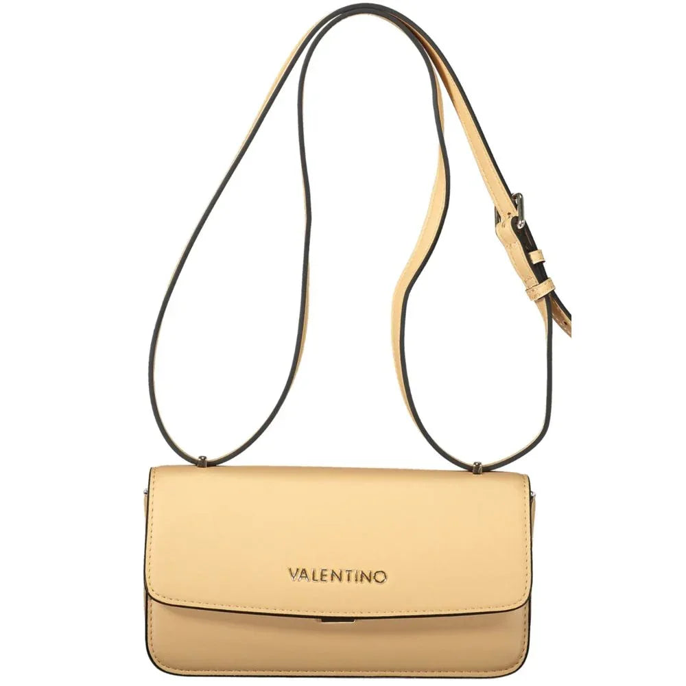 Mario Valentino Beige Polyurethane Women Handbag - Zeiniez