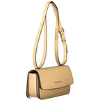 Mario Valentino Beige Polyurethane Women Handbag - Zeiniez