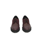 Cerruti 1881 Burgundy Cowhide Women Loafer - Zeiniez