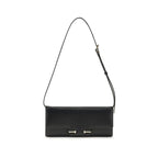 Tom Ford Black Calf Leather Bos Taurus Shoulder Bag