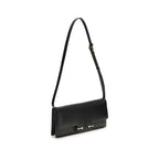 Tom Ford Black Calf Leather Bos Taurus Shoulder Bag