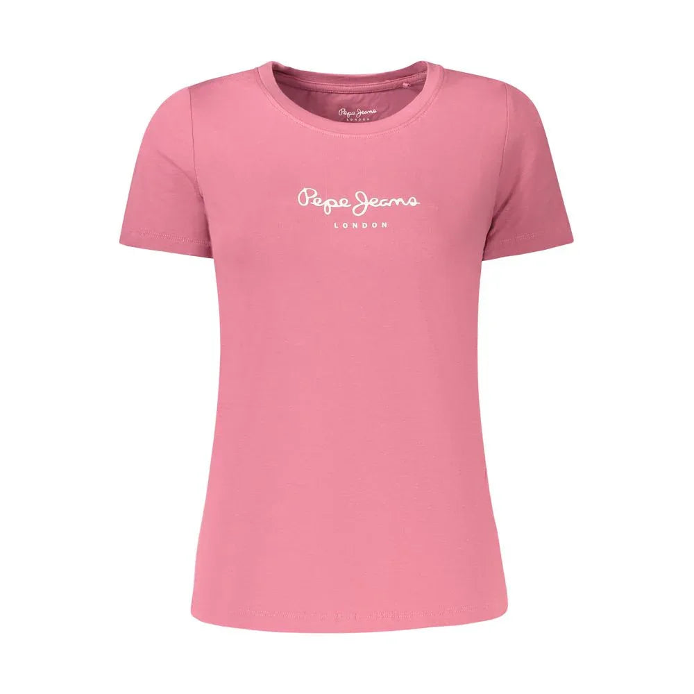 Pepe Jeans Rosa Cotton Women T-Shirt - Zeiniez