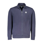 North Sails Blue Cotton Men's Sweatshirt - Zeiniez