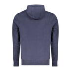 North Sails Blue Cotton Men's Hooded Sweatshirt - Zeiniez