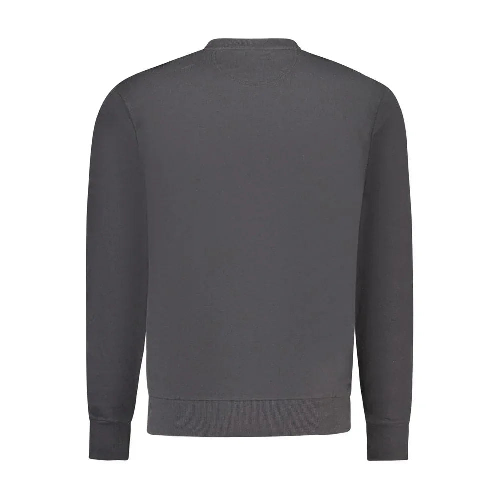 North Sails Black Cotton Men's Sweatshirt - Zeiniez