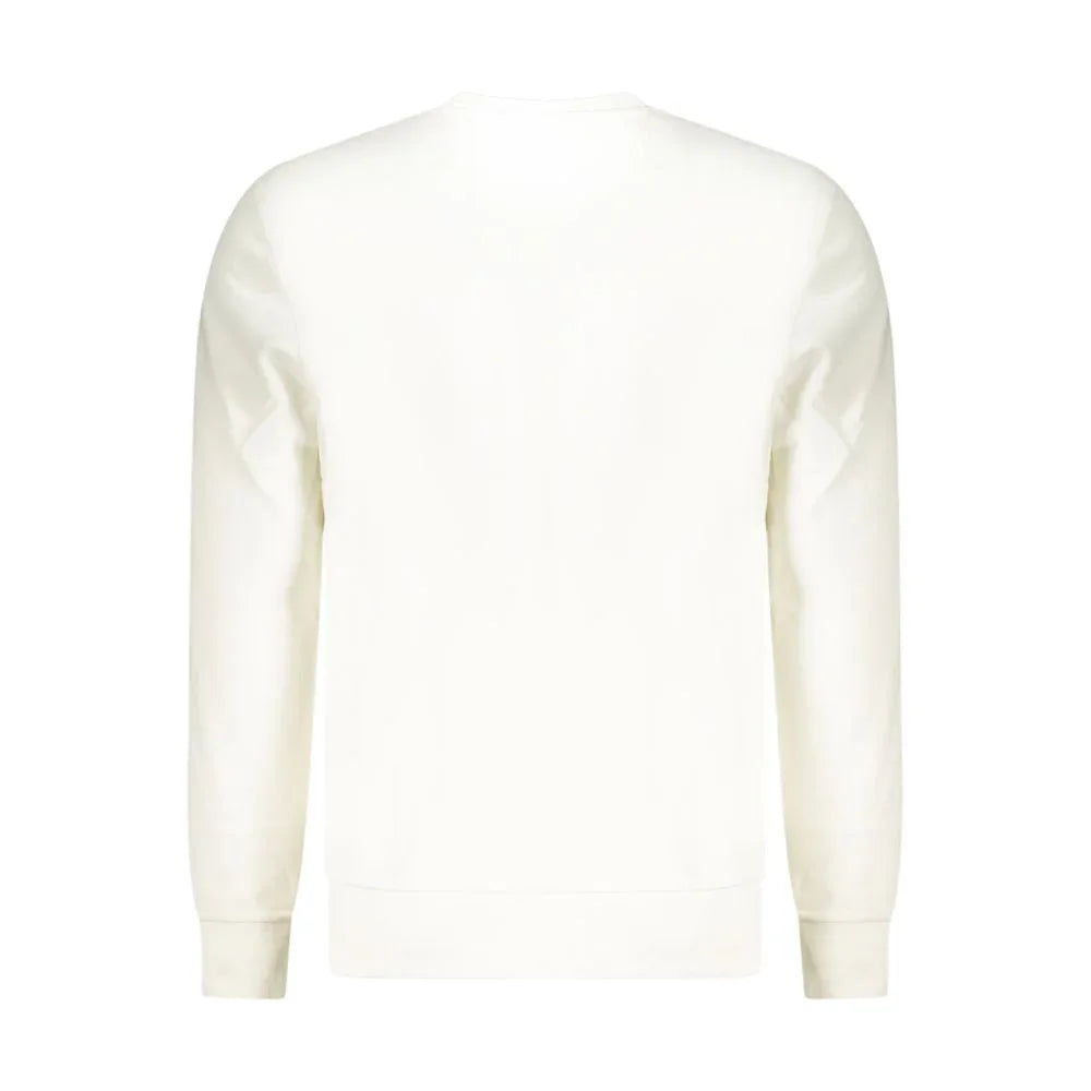 North Sails White Cotton Men's Sweatshirt - Zeiniez