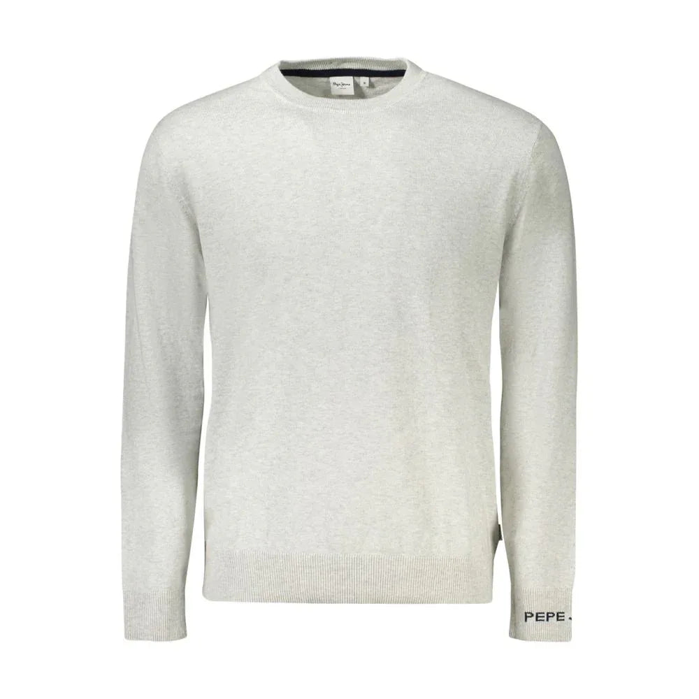 Pepe Jeans Grigio Cotton Mens Sweater - Zeiniez