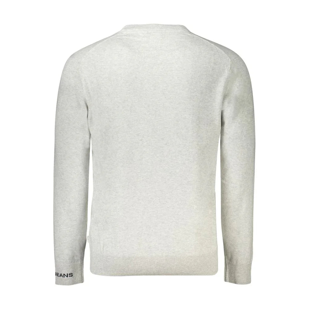 Pepe Jeans Grigio Cotton Mens Sweater - Zeiniez