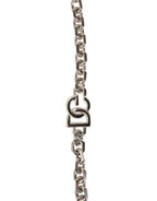 Dolce & Gabbana Black Leather Pearl Chain Bag Accessory Shoulder Strap - Zeiniez
