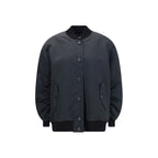 Dolce & Gabbana Black Polyester Bomber